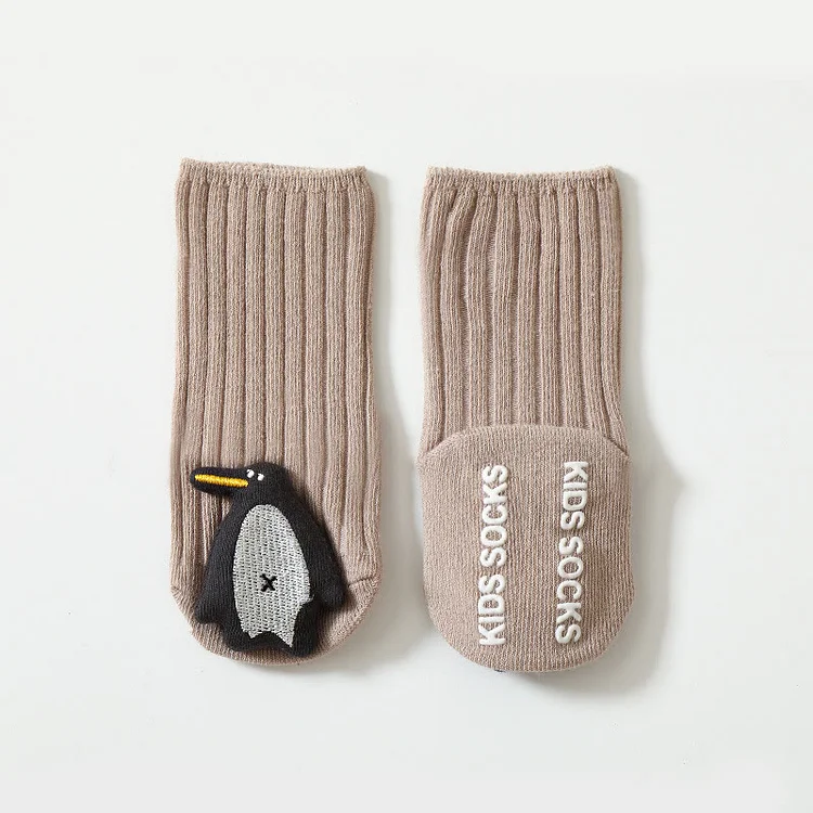 Baby 3D Animal Ribbed Floor Socks