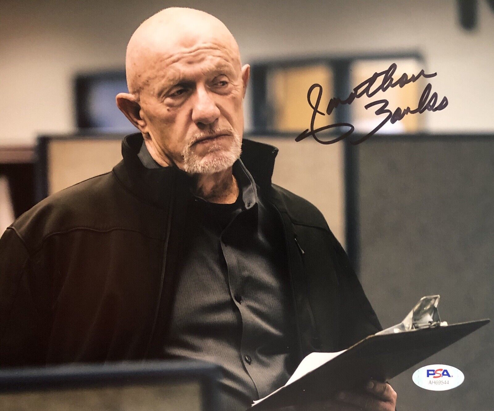 Jonathan Banks Signed Auto Breaking Bad Better Call Saul 8x10 Photo Poster painting Psa/Dna