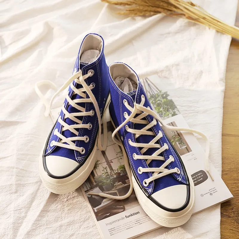 Plus Size 35-44 Spring Summer White Shoes Canvas Women's Flats Female Board Shoes Casual Shoes Fashion 2021 Woman Zapatos Mujer