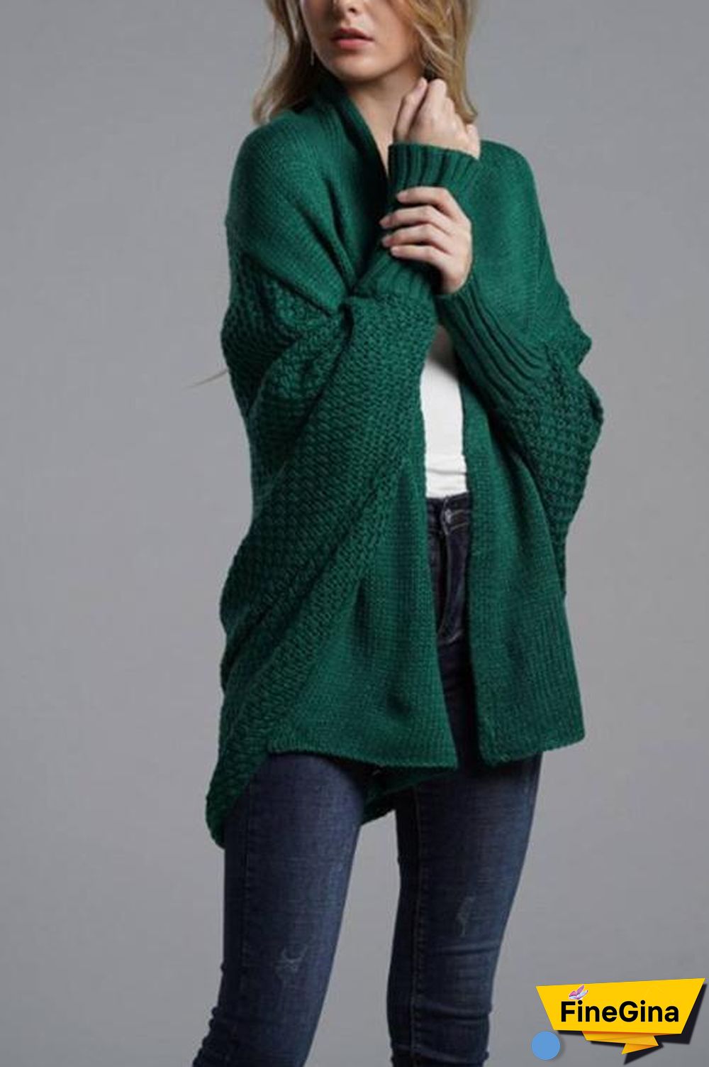 Commuter Bat Sleeve Cardigan