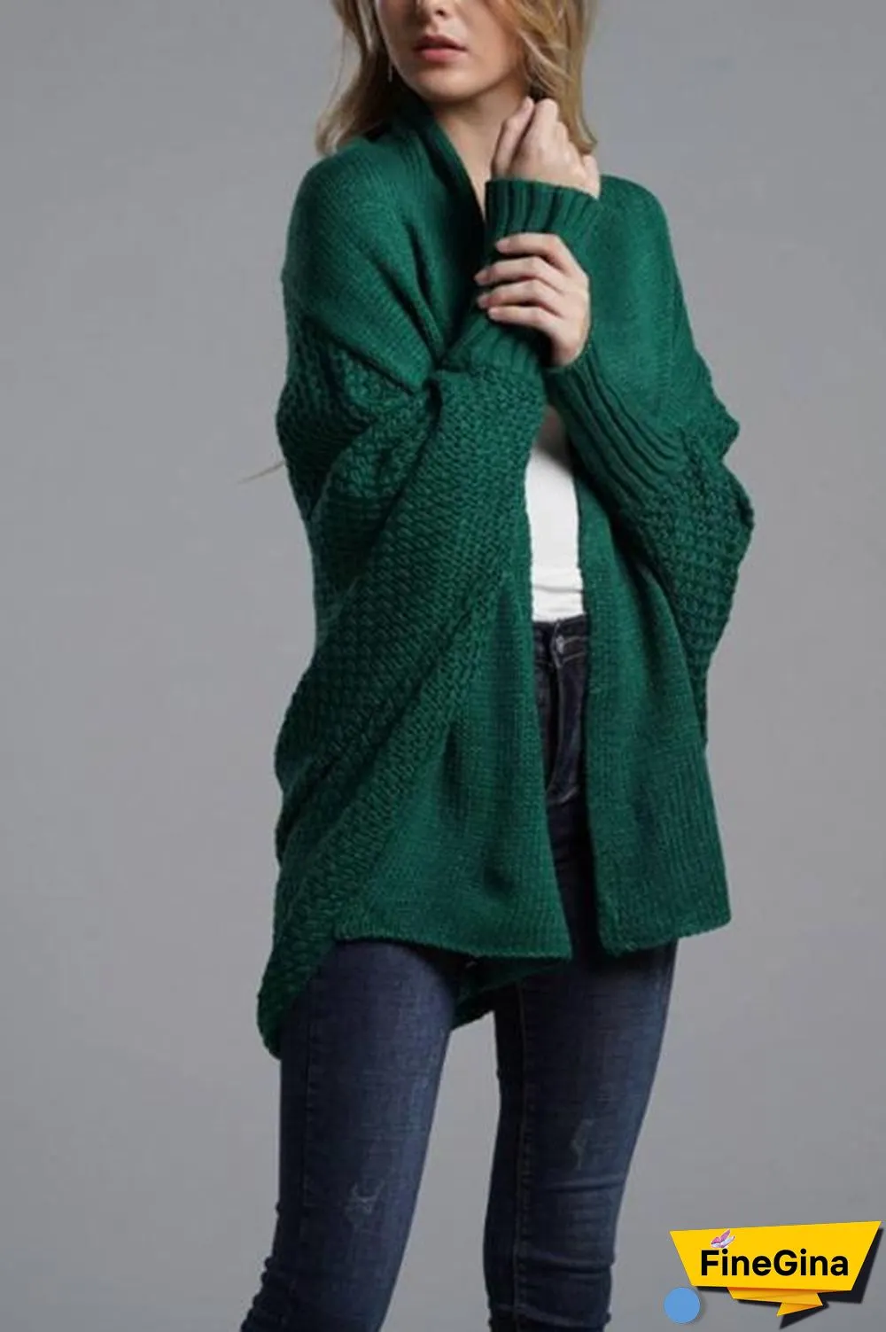 Commuter Bat Sleeve Cardigan