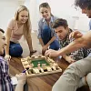 Ensemble de jeu Shut the Box en bois pour 4 joueurs
