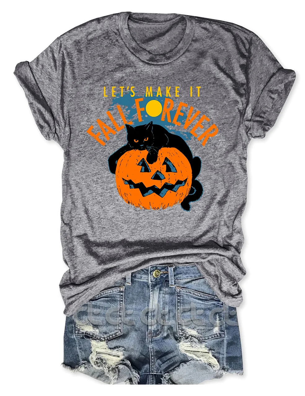 Let's Make It Fall Forever Halloween T-Shirt