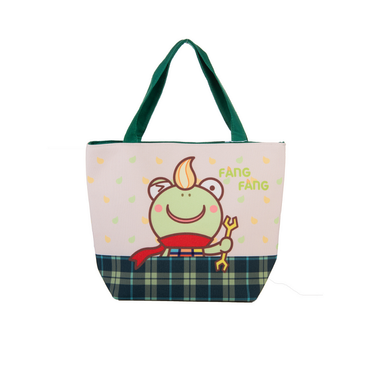 Cute Frog Canvas Bag