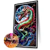 >SALE<5D DIY Full Round Drill Diamond Painting Dragon Kit Home Decoration Art Craft