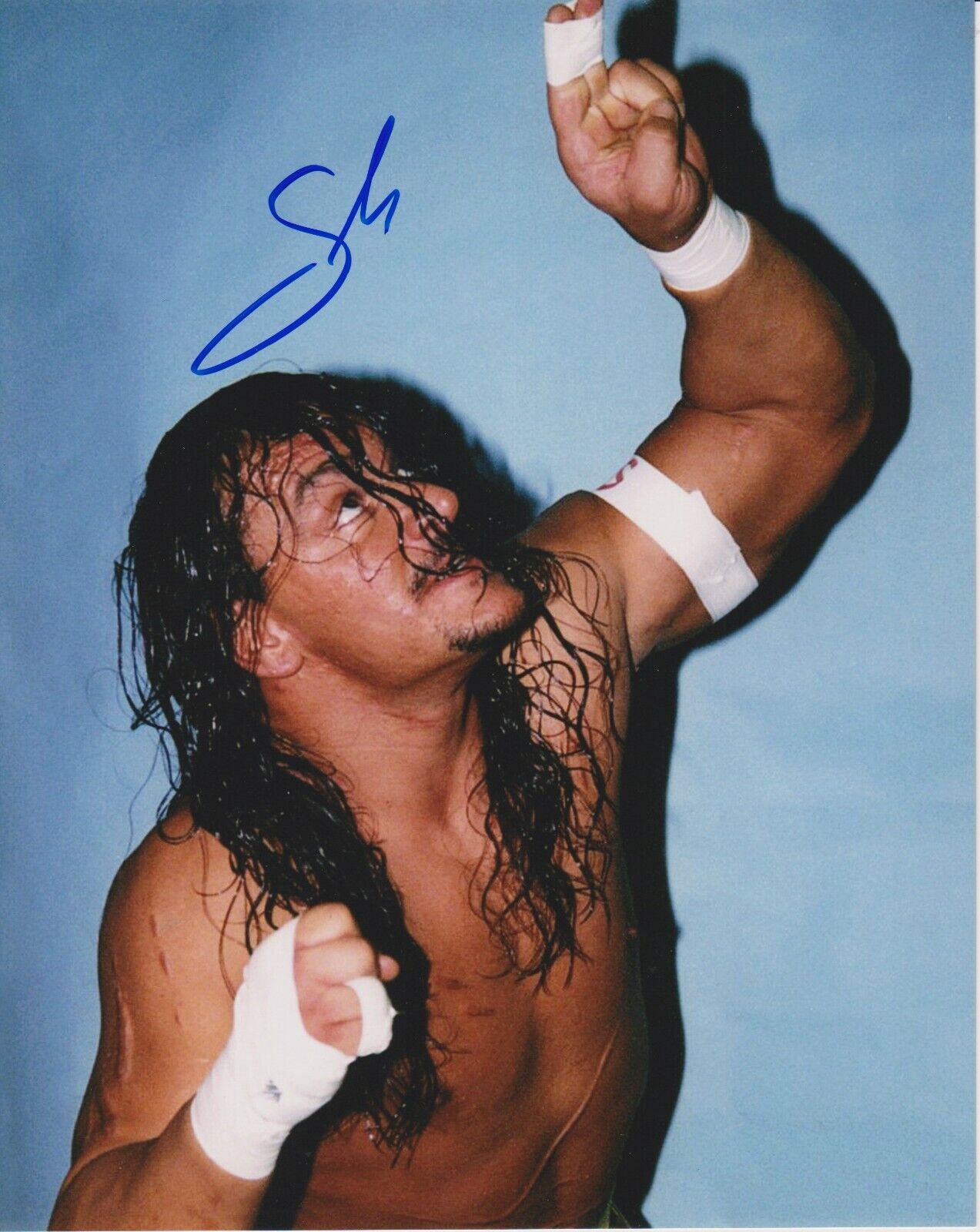 Sabu Signed Autographed Auto 8x10 Photo Poster painting ECW WWF TNA JCW Pro Wrestling Loot COA D