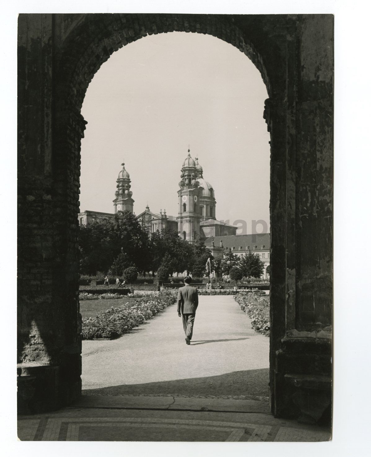 German History - Churches, Munich - Vintage 8x10 Photo Poster paintinggraph