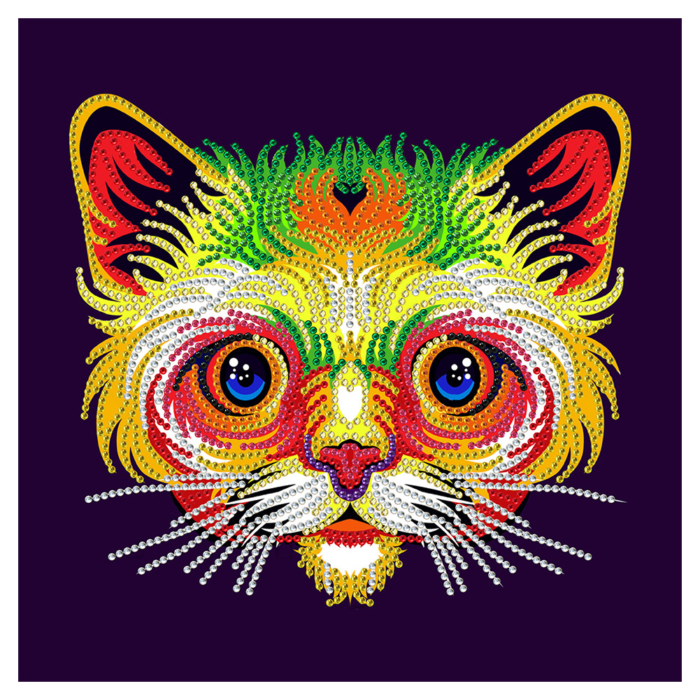 

Cat - Special Shaped Diamond Painting - 30*30CM, 501 Original