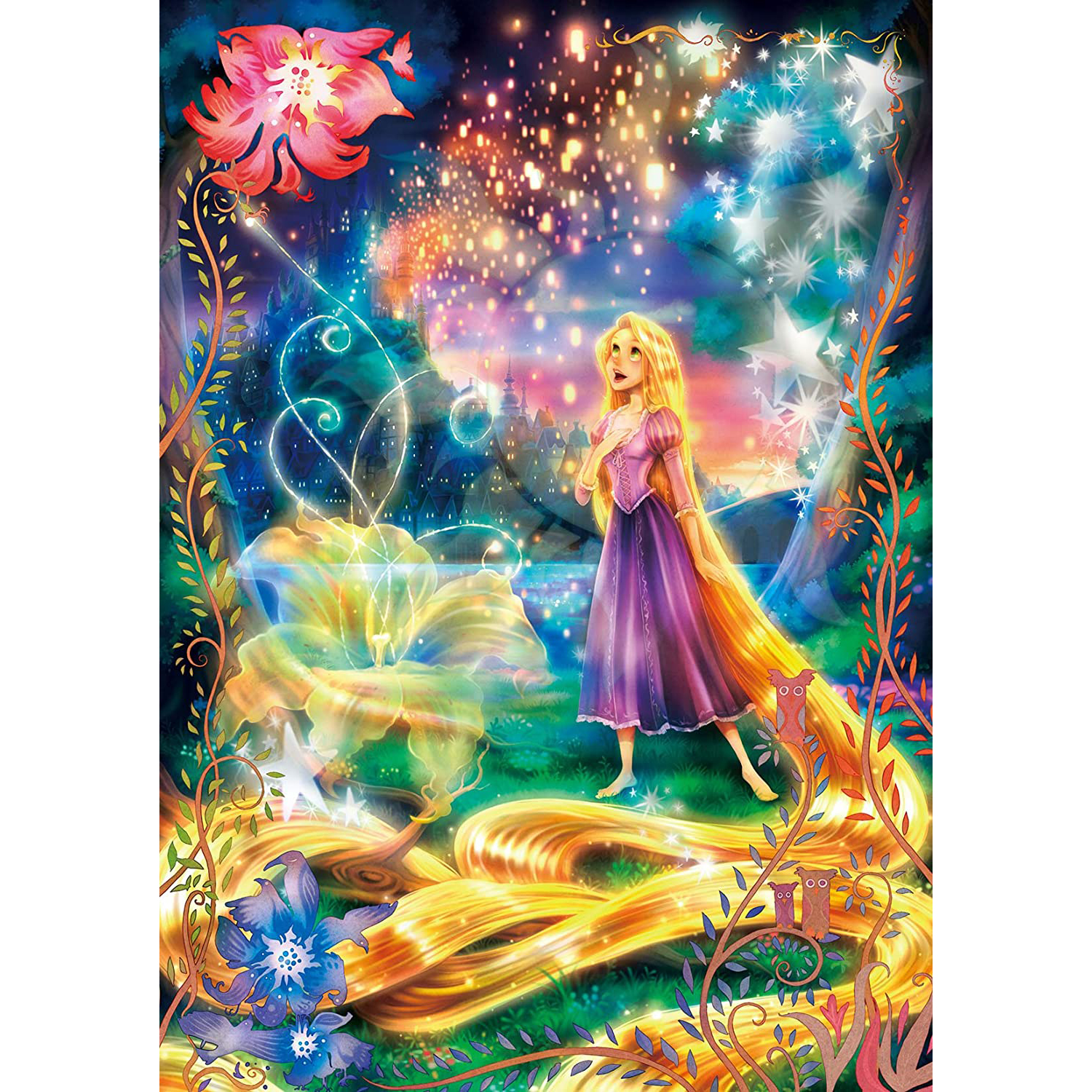 

(Multi-Size) Rapunzel - Round/Square Drill Diamond Painting, Square diamond 30*40cm, 501 Original