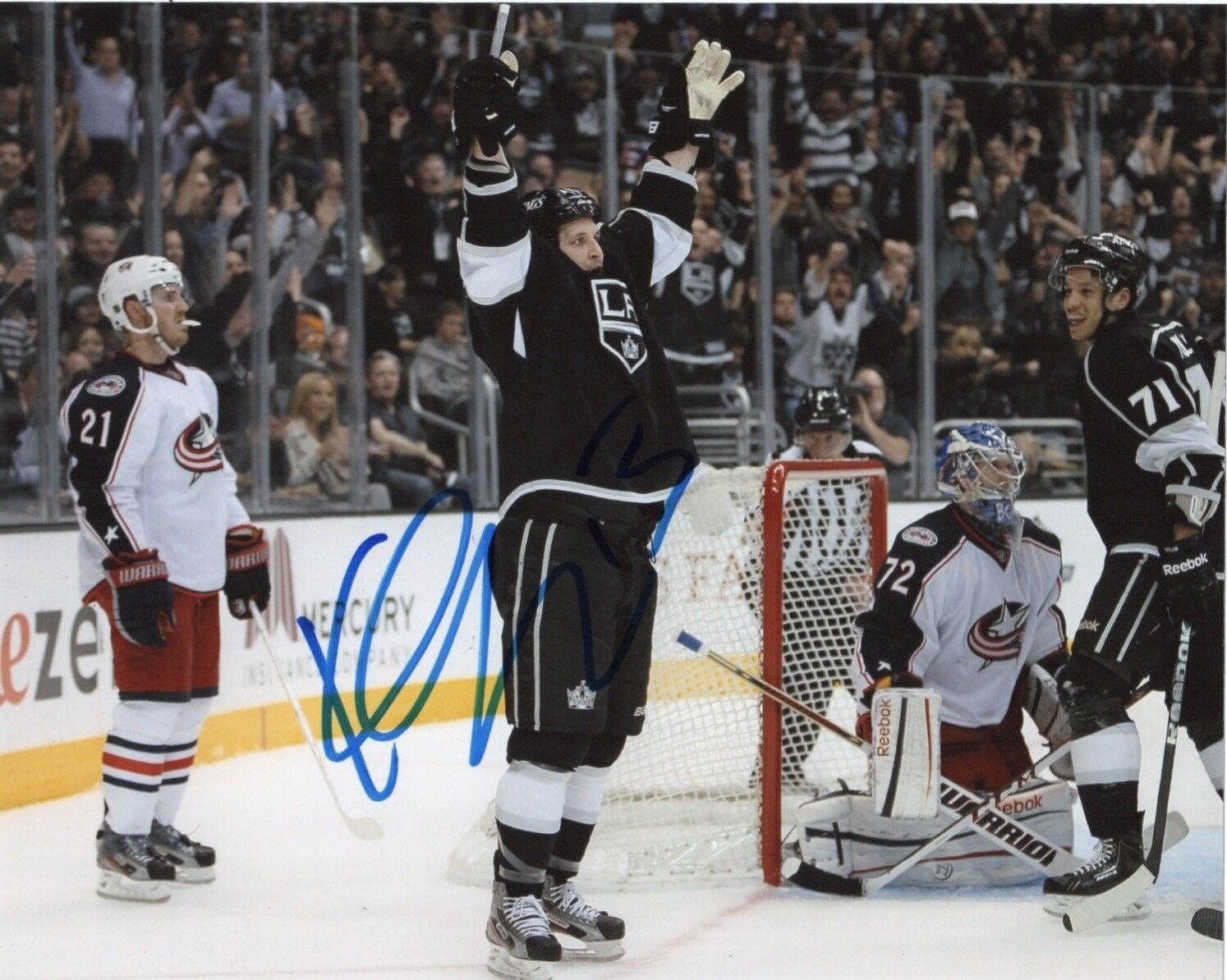 Los Angeles Kings Kyle Clifford Signed Autographed 8x10 NHL Photo Poster painting COA #2