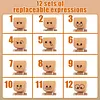 Shaking Feet Wooden Dolls Ornaments Wooden Figure Shaking Feet for Car Sedan SUV