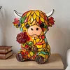 Resin Luxury Elegant Vintage Lights Handmade Cute Animal & Mythical Figure Night Light Lightweight for Daily Office Work Outdoors Leisure Occasions