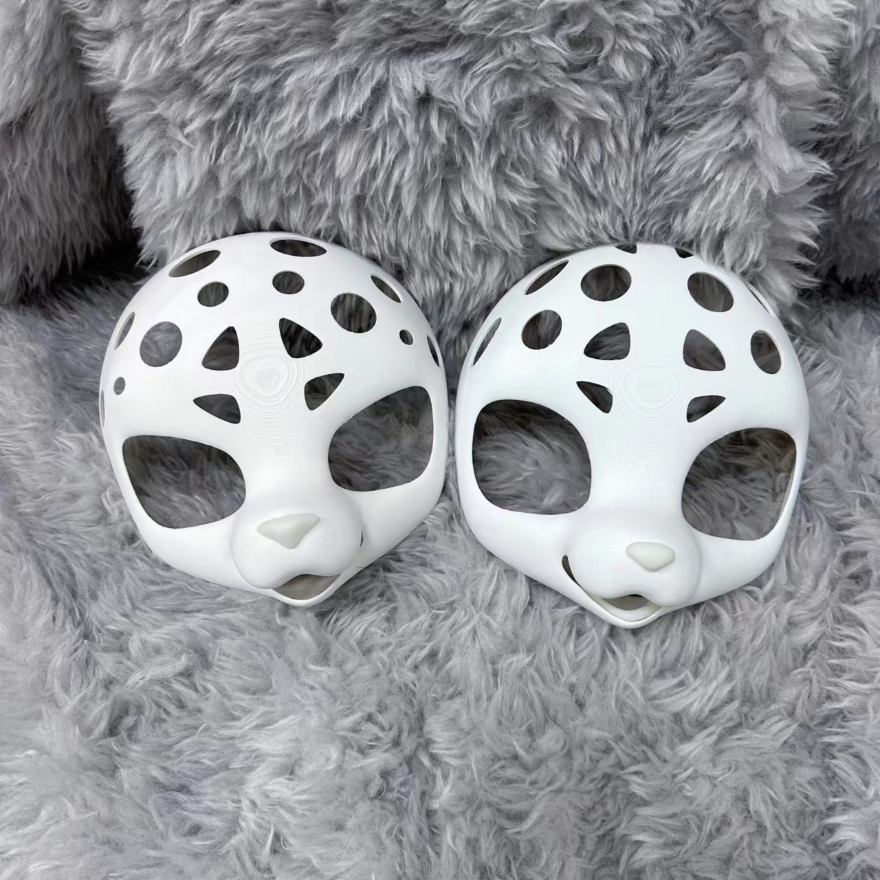 PLA Material Feline/Canine(K9) Fursuit Head Base