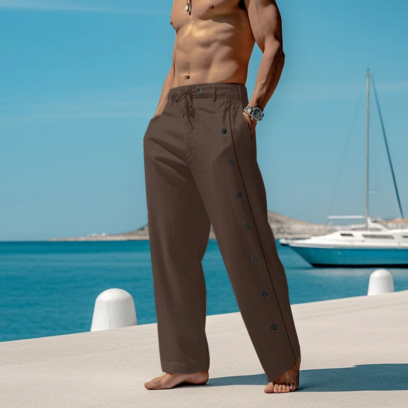 Men's Linen Casual Pants-inspireuse
