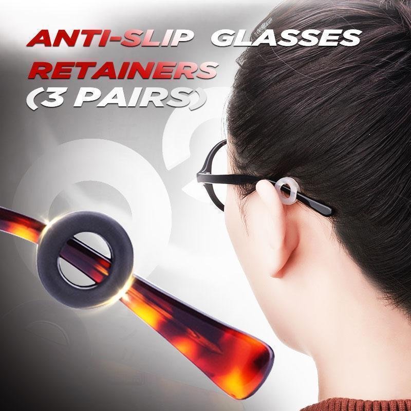 Anti-Slip Round Comfort Glasses Retainers(3 pairs)
