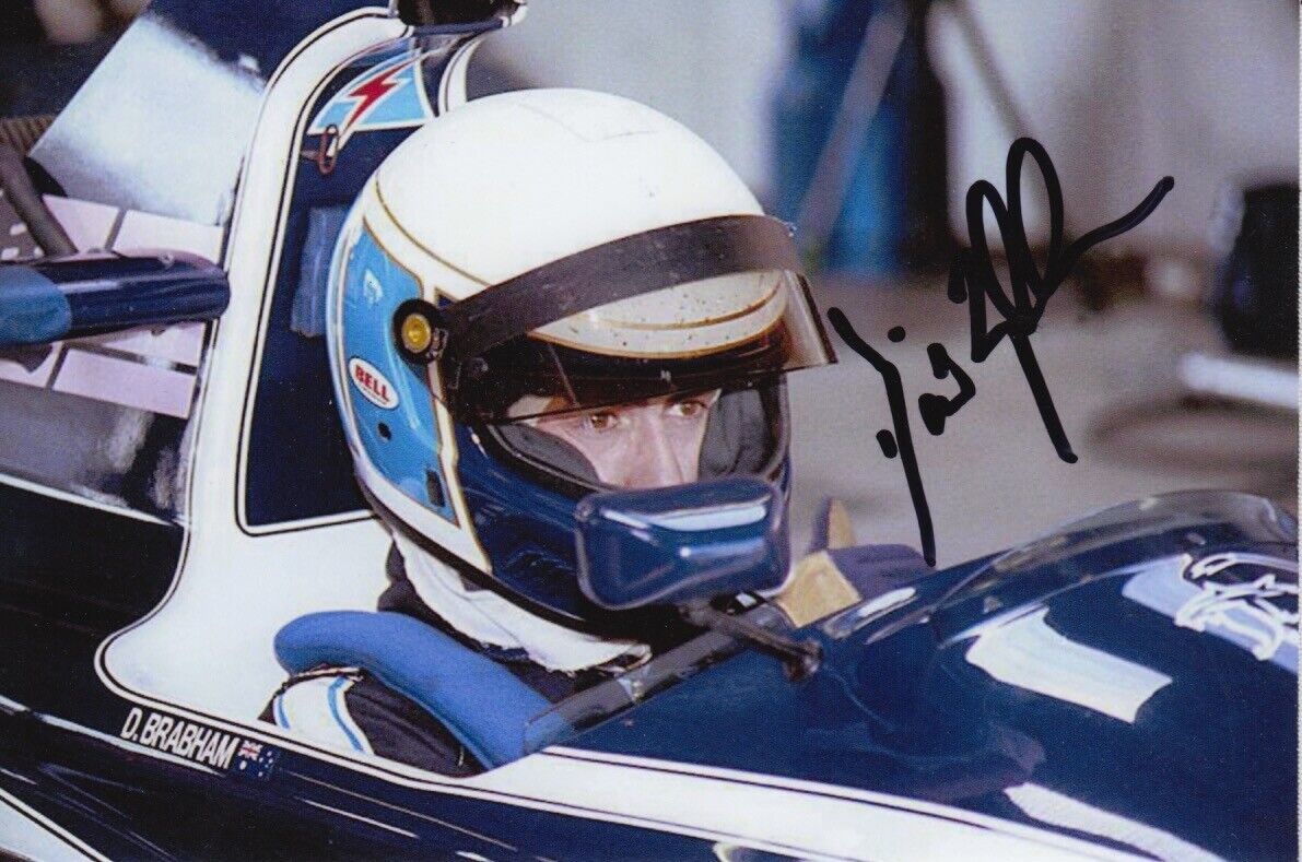 David Brabham Hand Signed 6x4 Photo Poster painting - Formula 1 Autograph.