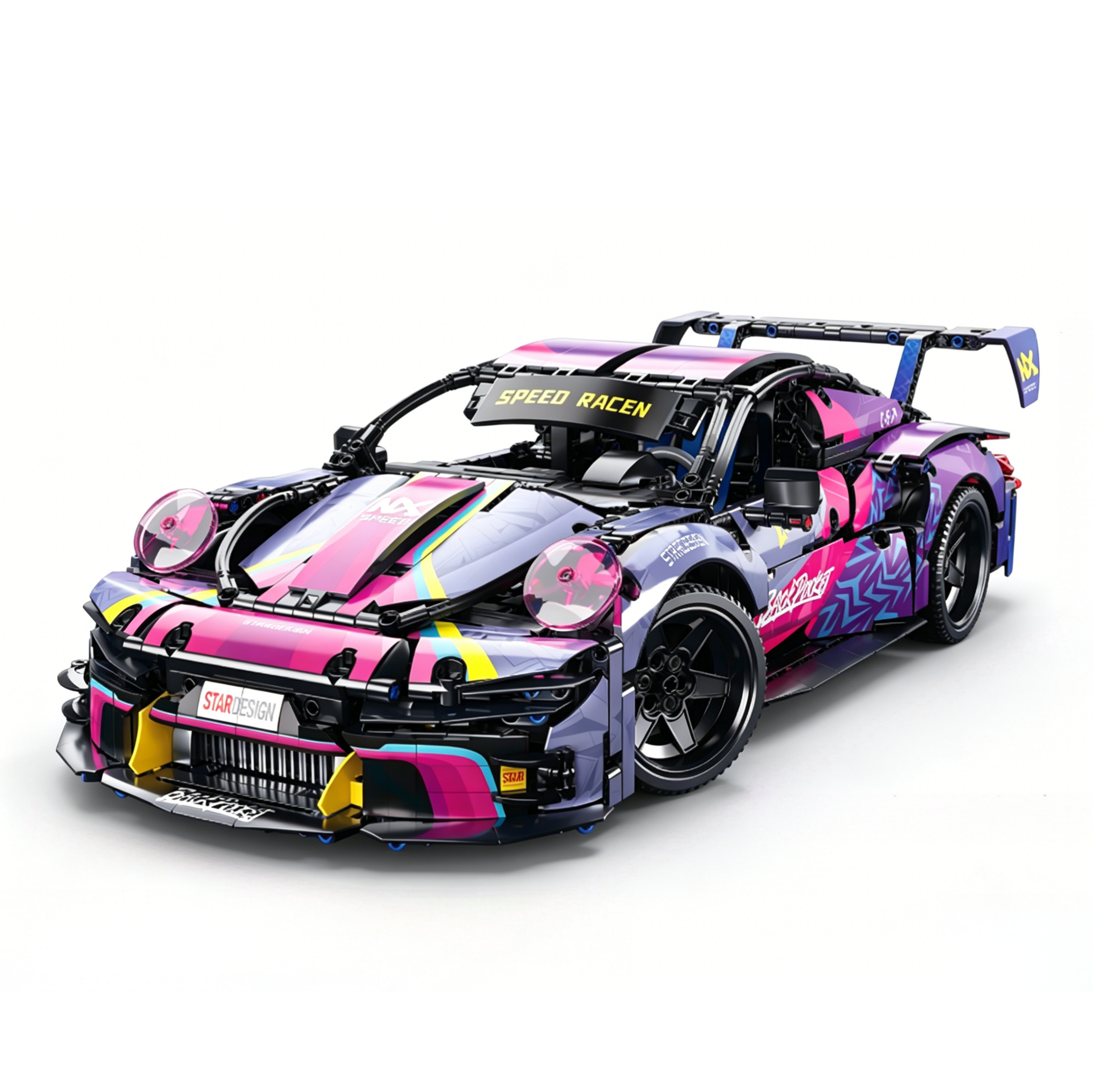 KAVOWORLD 66623 Hyper Car Building Set | 1620 Pieces | 1:10 Scale