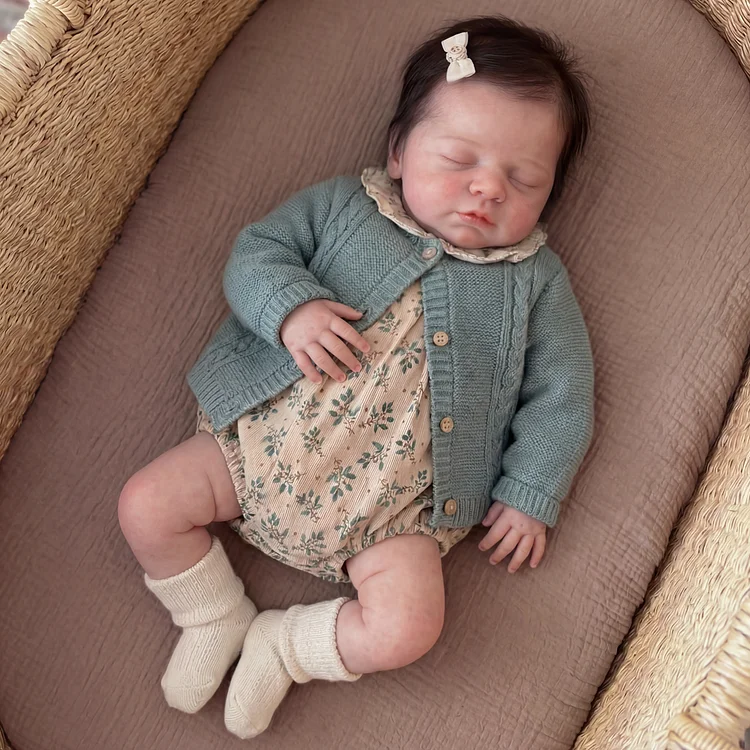 [Pre-Order]Real Baby Girl/Boy 12"/16" Sizes, Reborn Newborn Girl with Soft Real Skin