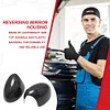 2pcs Black Rear-View Caps Car Accessories for Mini Cooper R50 R53 R52 00-08 Year