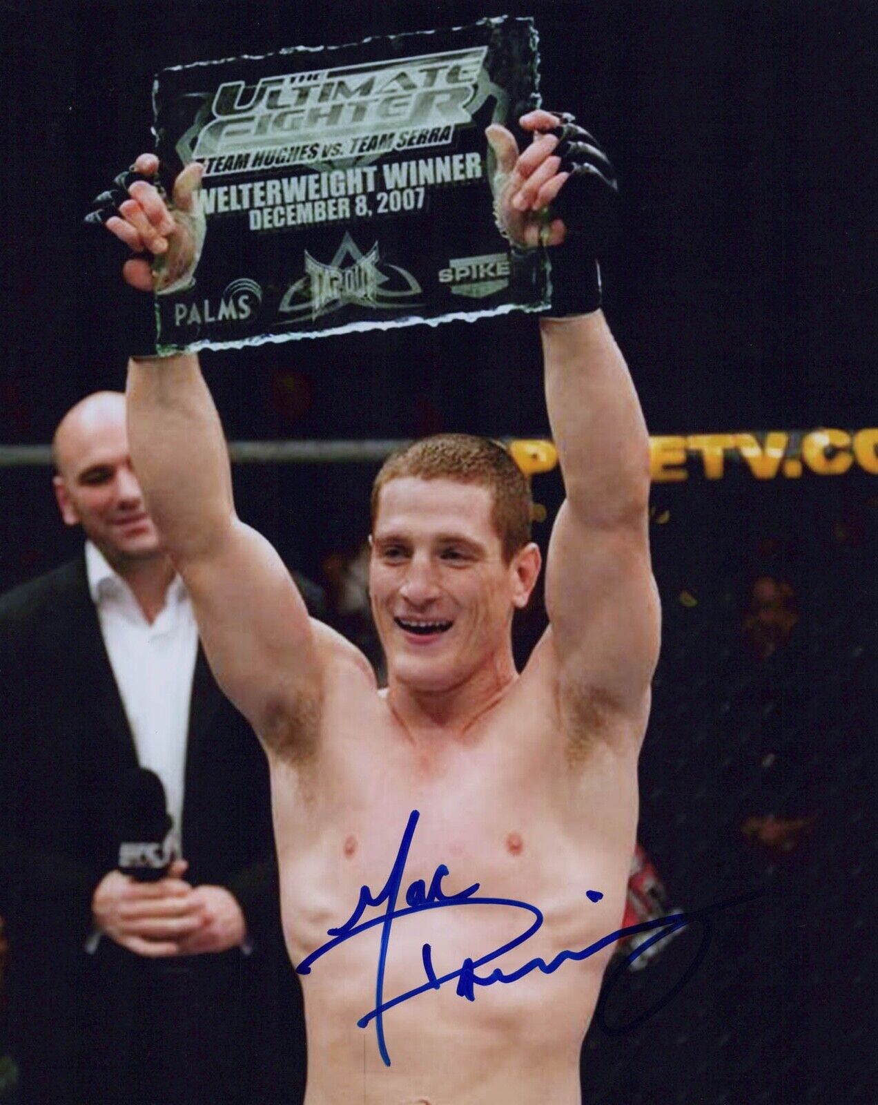 MAC DANZIG signed Autographed UFC