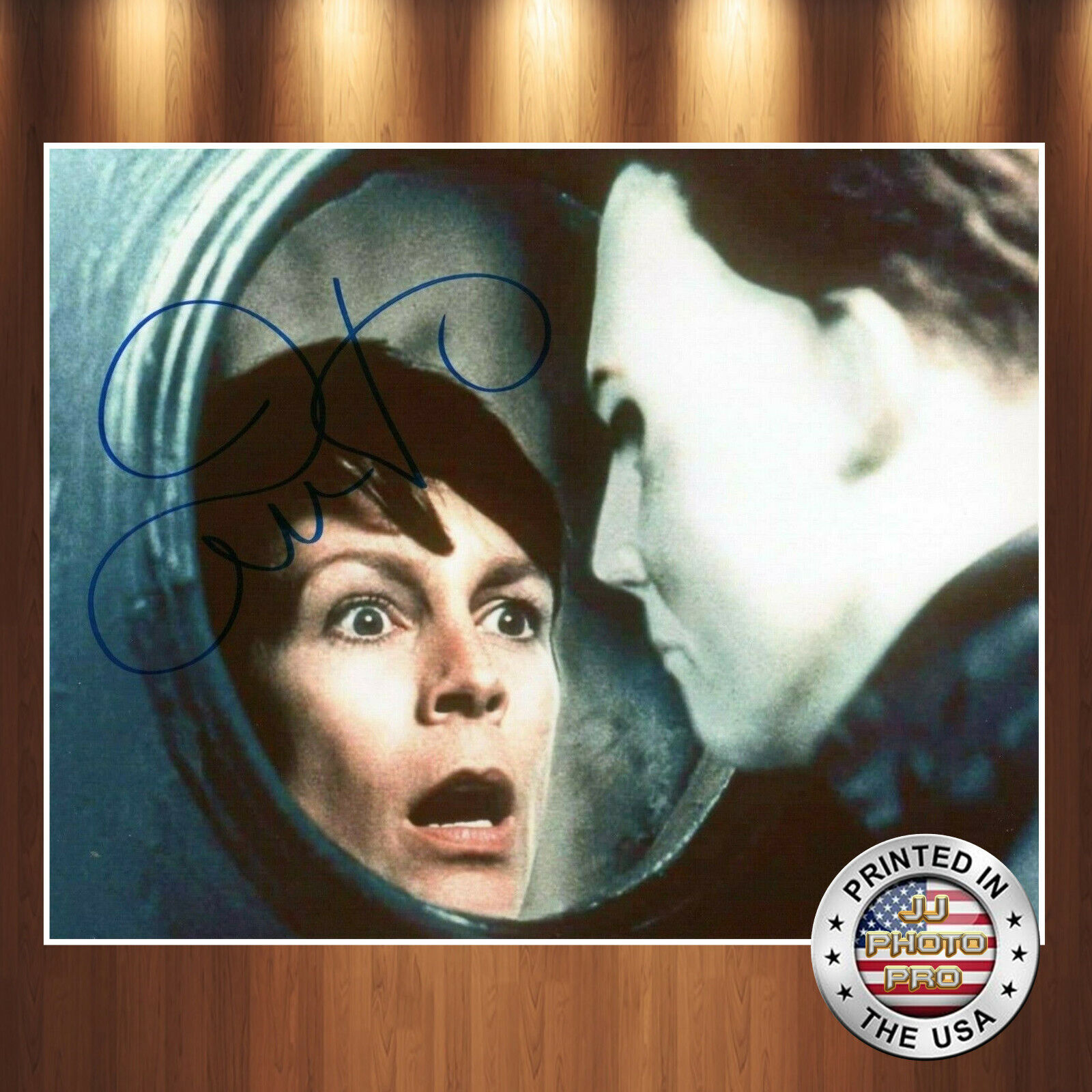 Jamie Lee Curtis Autographed Signed 8x10 Photo Poster painting (Halloween) REPRINT