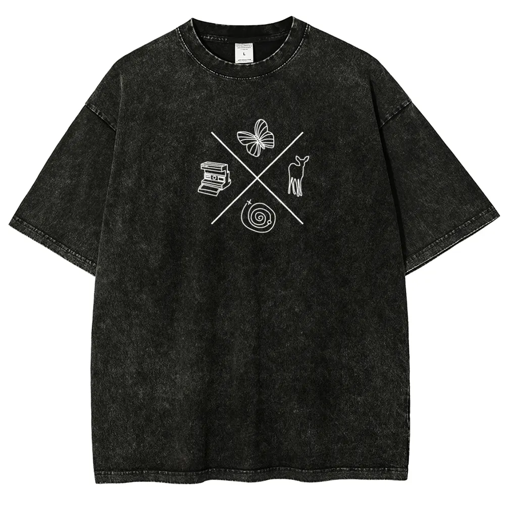 Life Is Strange Unisex Fit Washed T-Shirt 2601008805
