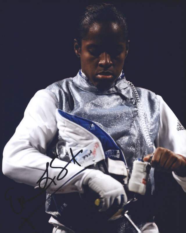 Erinn Smart authentic signed olympics 8x10 Photo Poster painting W/Cert Autographed (A0166