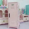 Etude House Small Metal Storage Cabinet, Desktop Storage, Girl's Storage Cabinet, Small Metal Cabinet