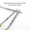 6pcs 140mm Metal Filing Rasp Needle File Wood Carving Tool Woodworking File
