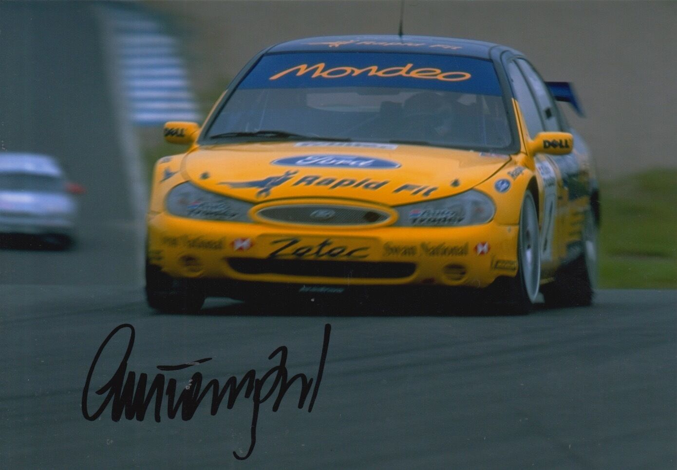 Anthony Reid Hand Signed Ford Mondeo 7x5 Photo Poster painting Touring Cars.