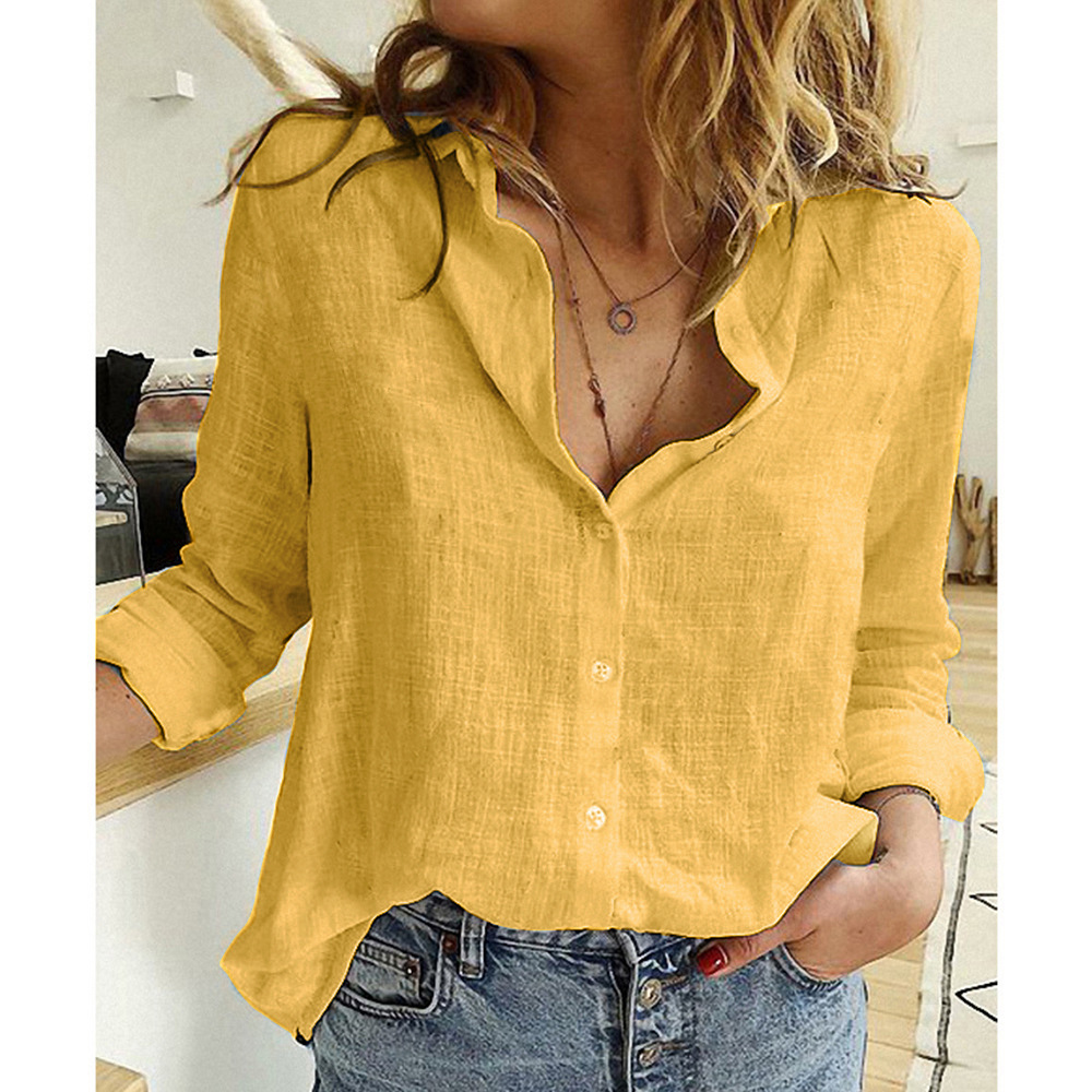 Mature Women Loose Cardigan Plus Size Top Shirt Blouses
