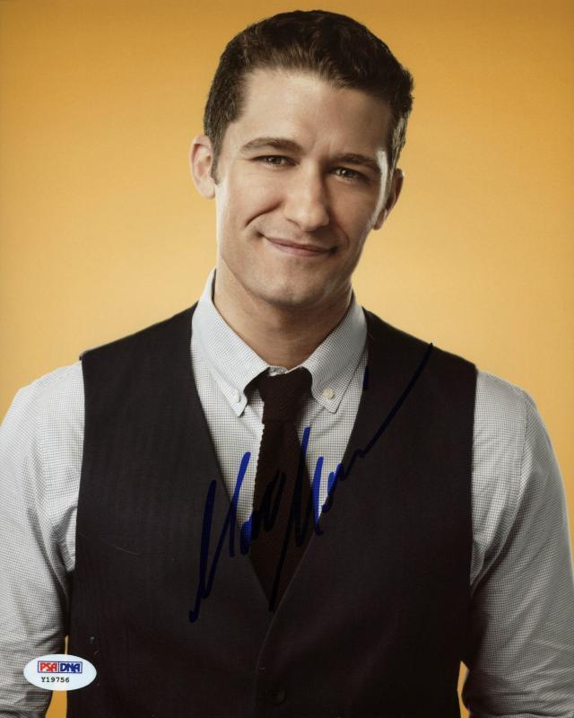 Matthew Morrison Glee Signed Authentic 8X10 Photo Poster painting Autographed PSA/DNA #Y19756