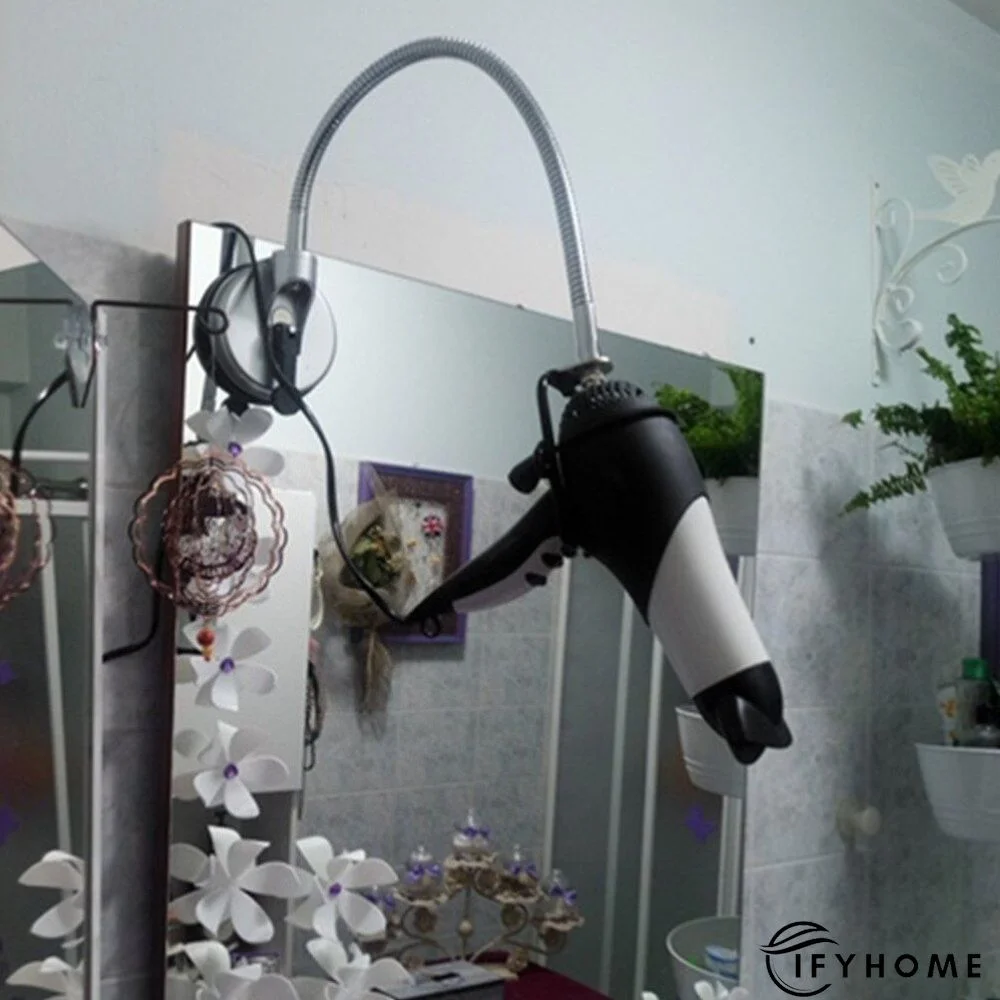 Lazy hair dryer suction cup bracket | IFYHOME