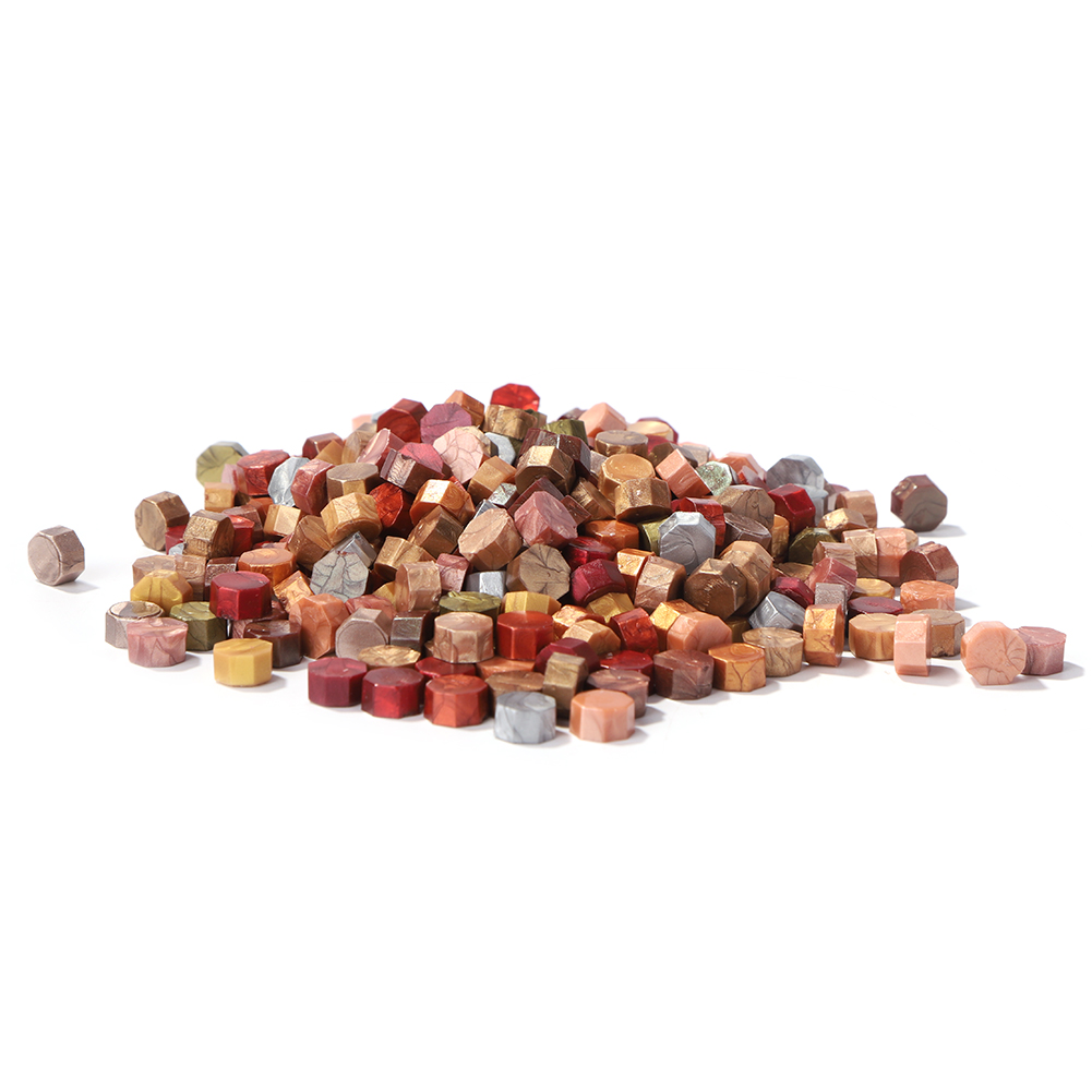 

100pcs Octagon Sealing Wax Beads - Wax Seal Stamp, 501 Original