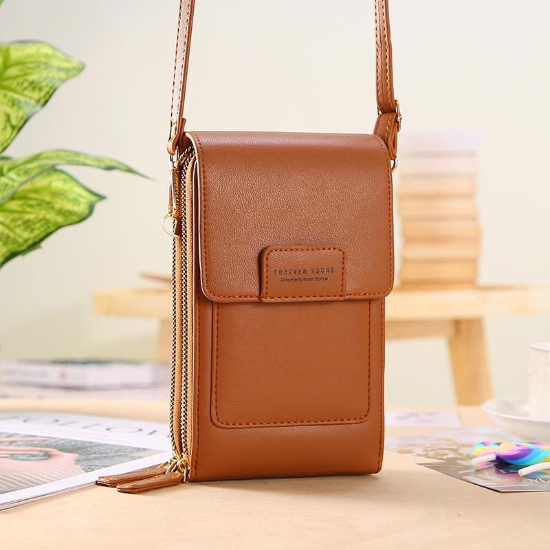 Touch screen phone bag female
