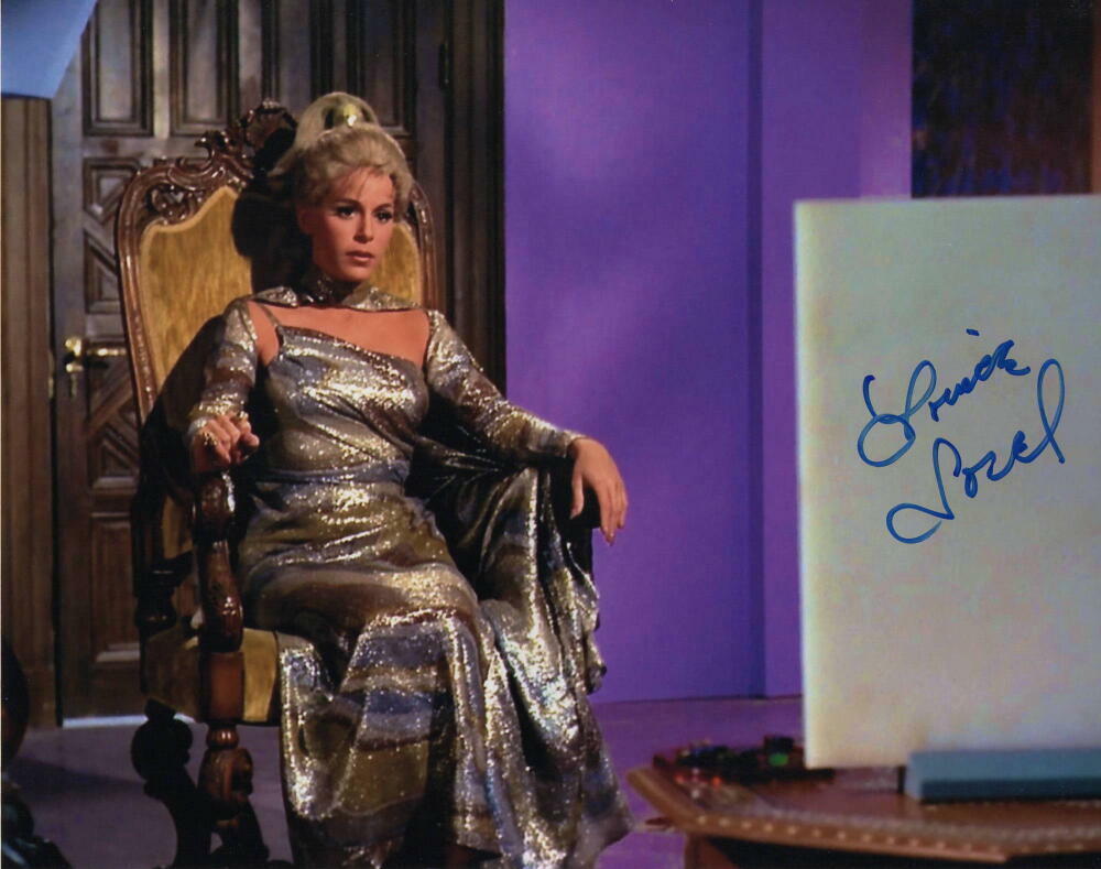 LOUISE SOREL SIGNED AUTOGRAPH 8X10 Photo Poster painting - RAYNA, STAR TREK THE ORIGINAL SERIES