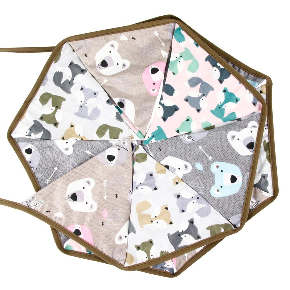 

3.2m Cartoon Mix-Animals Pattern Hanging Flags Pennant Party Festival Decor, 501 Original
