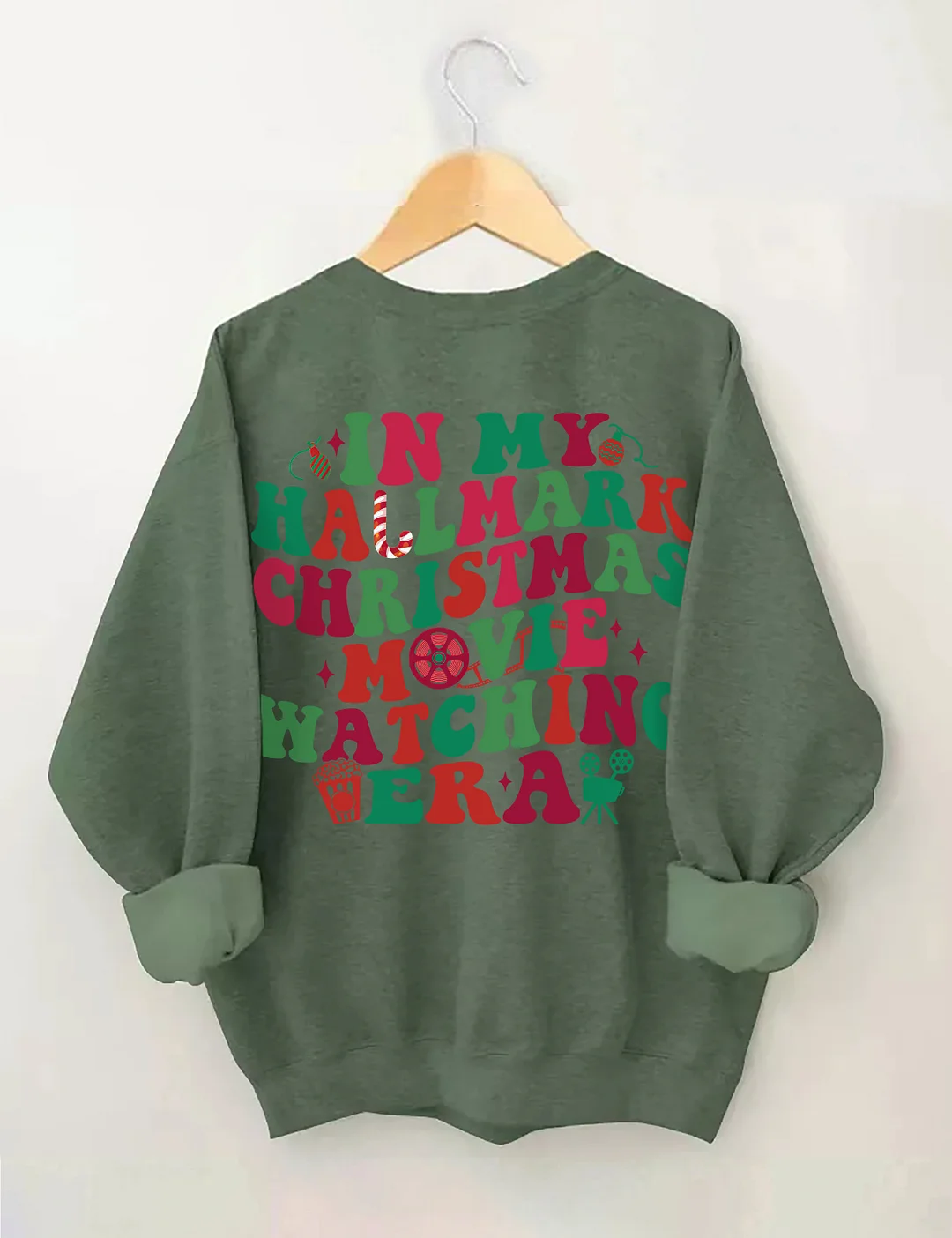 Christmas Movie Watching Era Sweatshirt