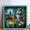 Owl Castle-11CT Stamped Cross Stitch 40*40cm tapestrymarket