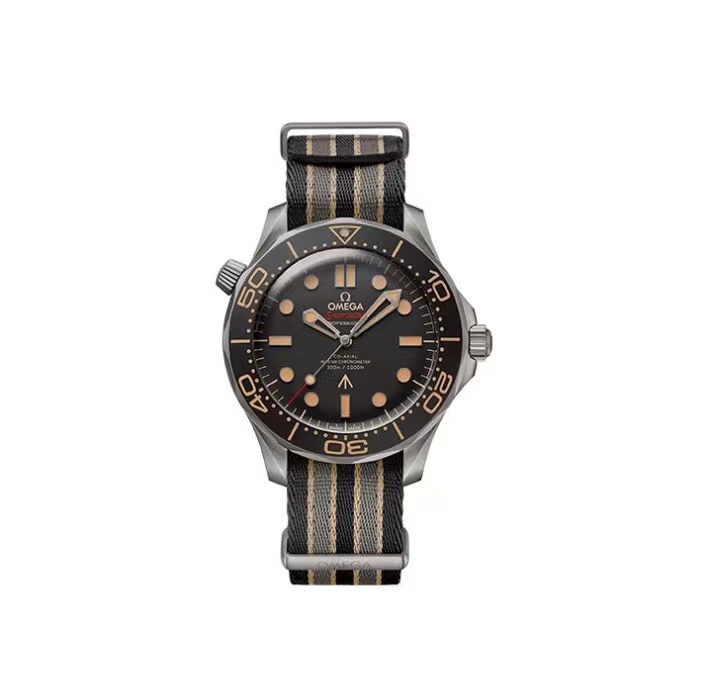 VS廠 詹姆斯邦德 007版 OMEGA 歐米茄 海馬系列 42mm 黑棕色錶盤 NATP錶帶 自動機械手錶