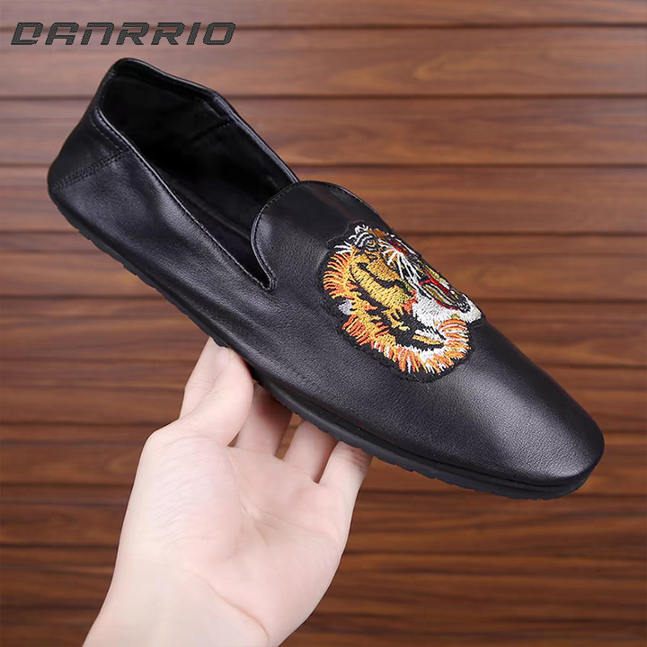 DANRRIO Genuine Leather Folding Lazy Soft Sole Casual Fashion Wallet Shoes DANRRIO.COM DANRRIO