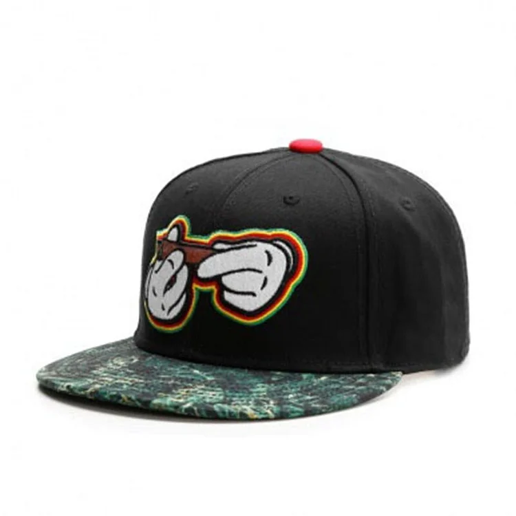 FEI MSWEET SENSI Adjustable Snapback Cap Black Print Baseball Cap Outdoor Adult Casual Enjoy Yourself Sun Hat 7