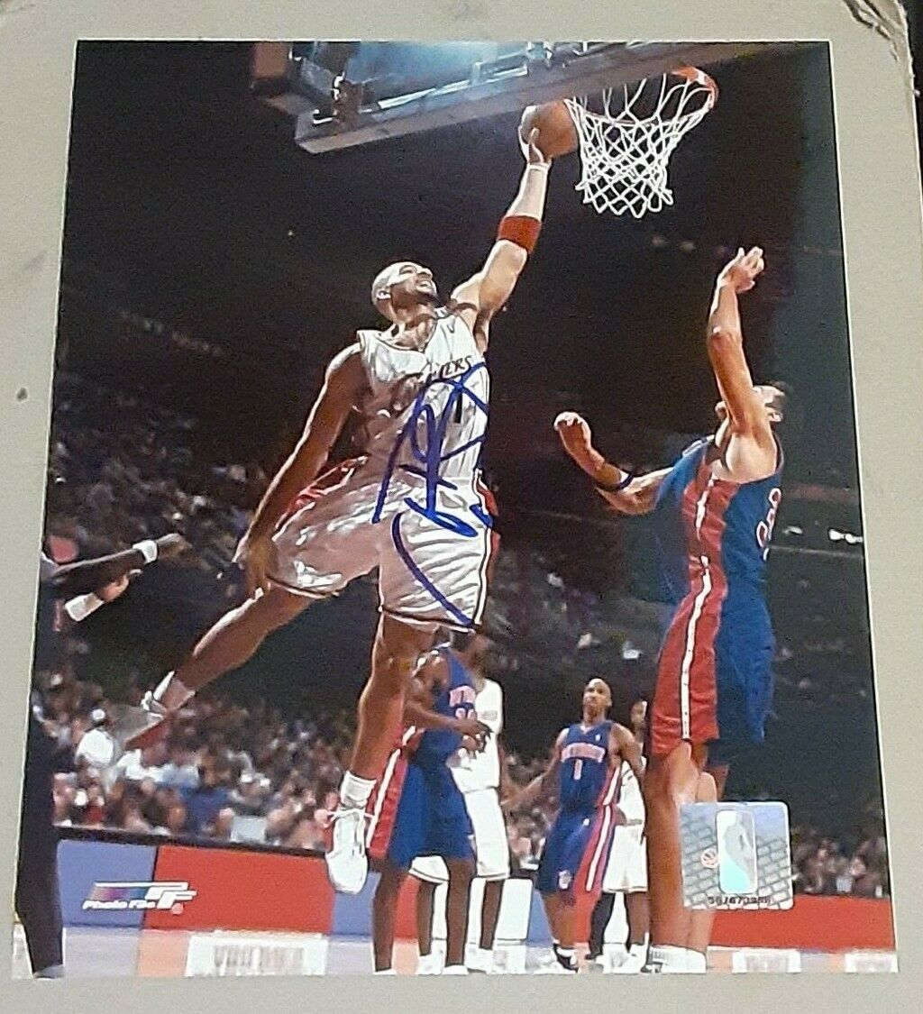 Carlos Boozer Cleveland Cavaliers SIGNED AUTOGRAPHED Photo Poster painting FILE 8X10 COA DUKE