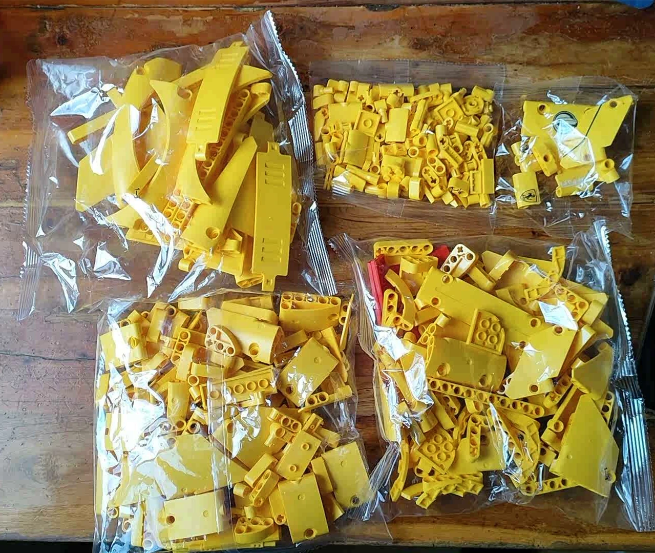 Car Body Colour Change External Part Accessories Wheel Modification Compatible With LEGO 42143 SP3 MOC Building Blocks Bricks