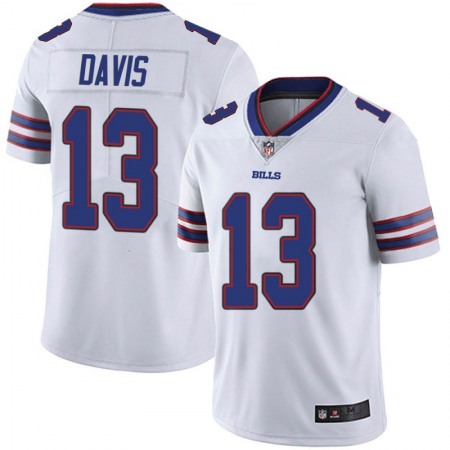 Men's Buffalo Bills #13 Gabriel Davis White Vapor Untouchable Limited Stitched Jersey A6GM