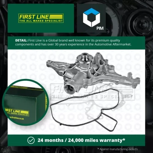 Water Pump fits MERCEDES Coolant Firstline 1122000123 1122000201 1122000401 New Parts
