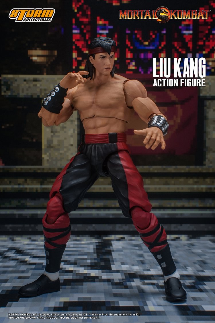 Pre-order Storm Collectibles LIU KANG - Mortal Kombat Action Figure