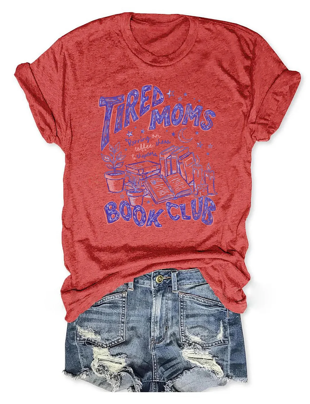 Tired Moms Book Club T-shirt
