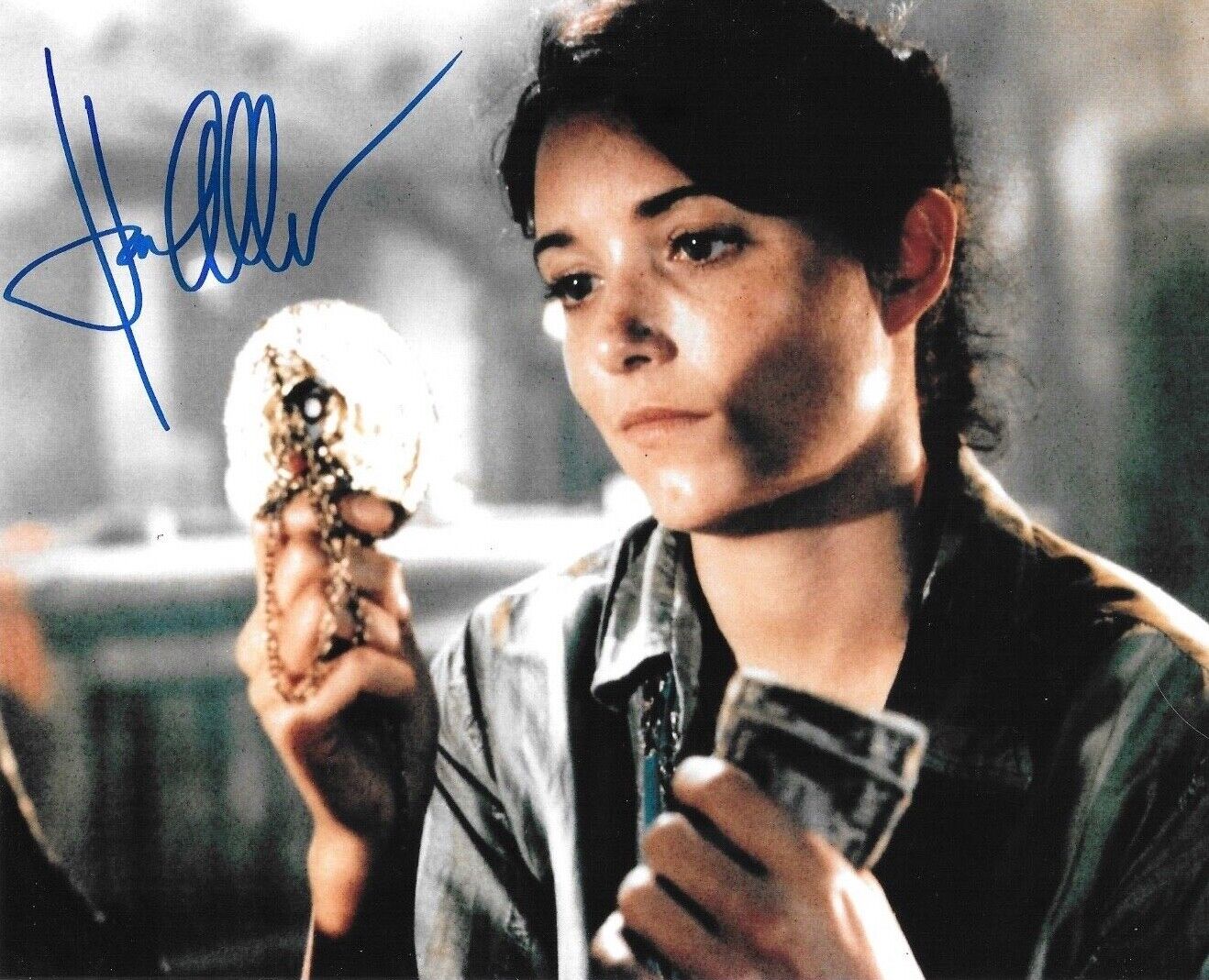 * KAREN ALLEN * signed 8x10 Photo Poster painting * INDIANA JONES * COA * 3