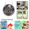 Pendentif de peinture en diamant maison maison d&rsquo;Halloween pour adultes perceuse simple face